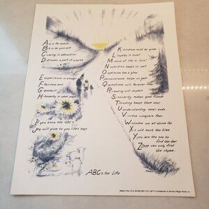 ABCs for Life Print by Marilyn Zapp